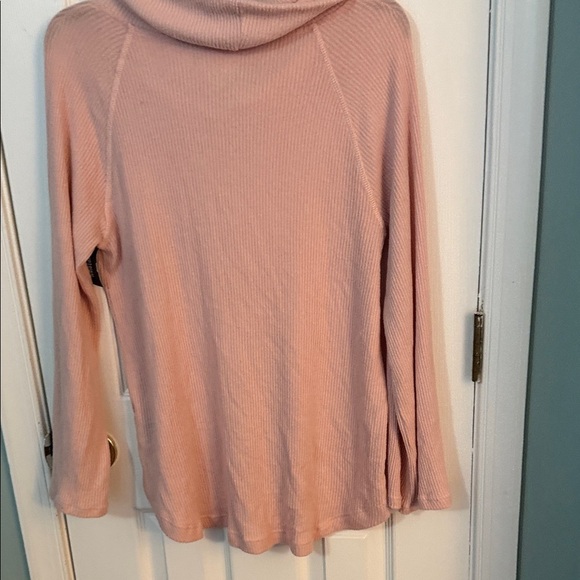 Anthropologie Blush Cowl Neck Sweater - Picture 3 of 3